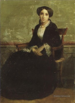 William Adolphe Bouguereau œuvres - Un portrait de Genevieve Bouguereau réalisme William Adolphe Bouguereau